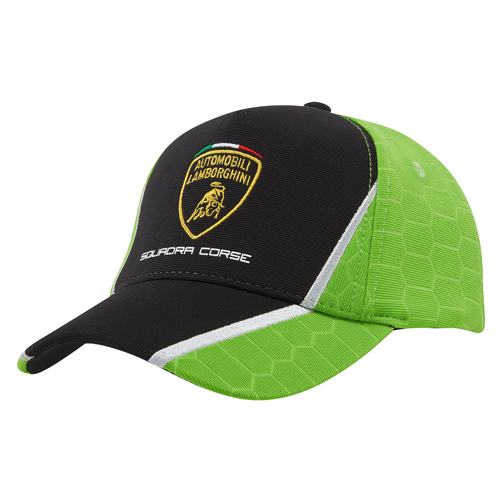 Automobili Lamborghini Squadra Corse Team Chapeau unisexe noir/vert 