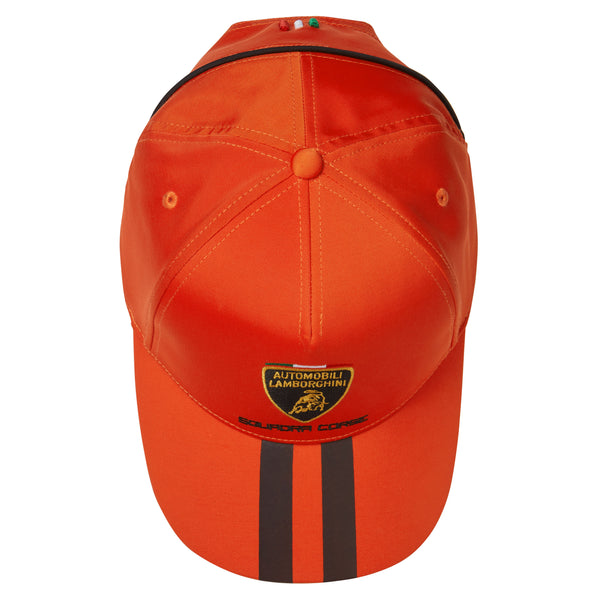 Automobili Lamborghini Squadra Corse Unisex Travel Orange Hat