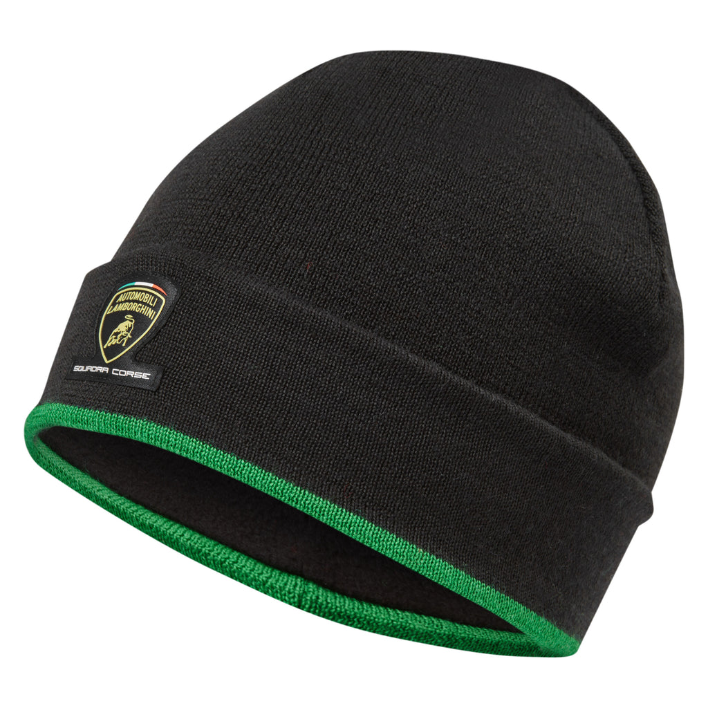 Automobili Lamborghini Squadra Corse Team Knitted Beanie Hat