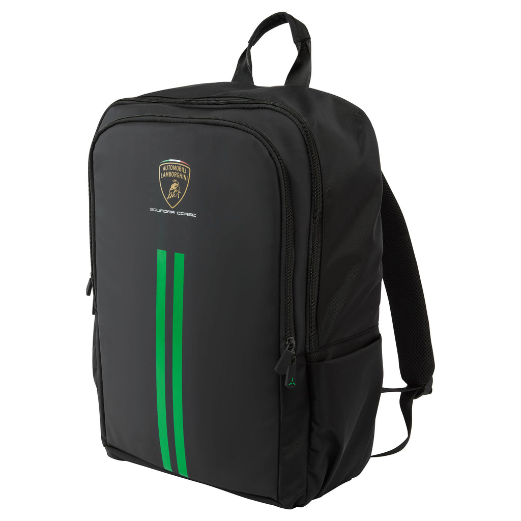 Automobili Lamborghini Squadra Corse Team Black Rucksack Back pack