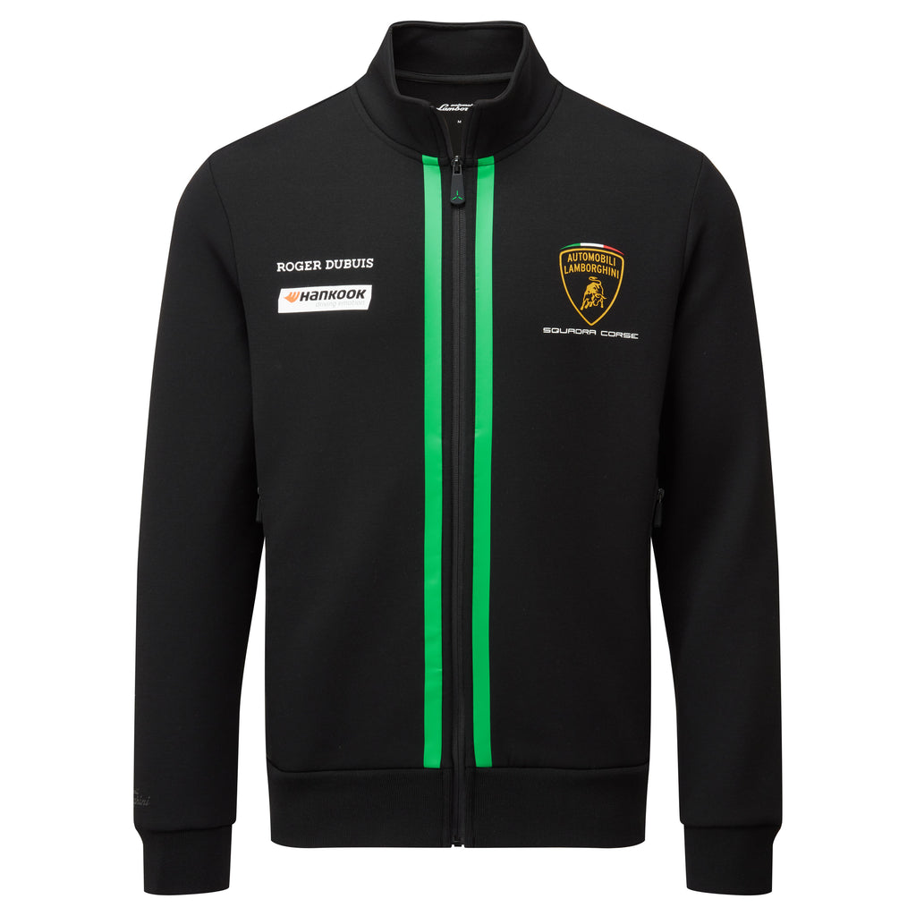 Automobili Lamborghini Squadra Corse Black Zip Sweatshirt