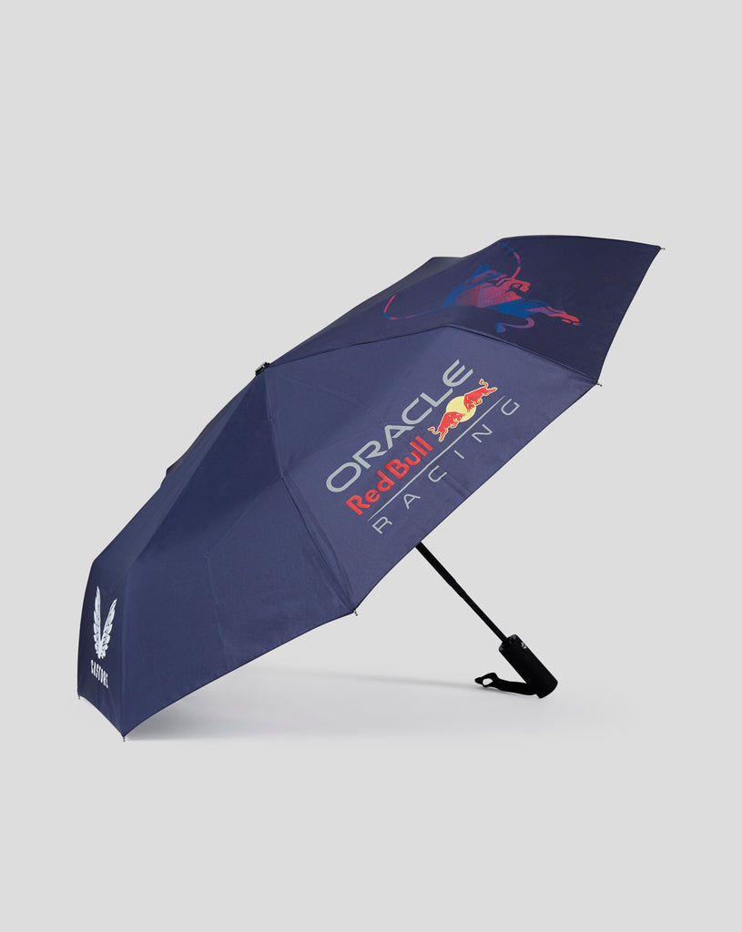 Parapluie court officiel Oracle Red Bull Racing F1 bleu ciel nocturne