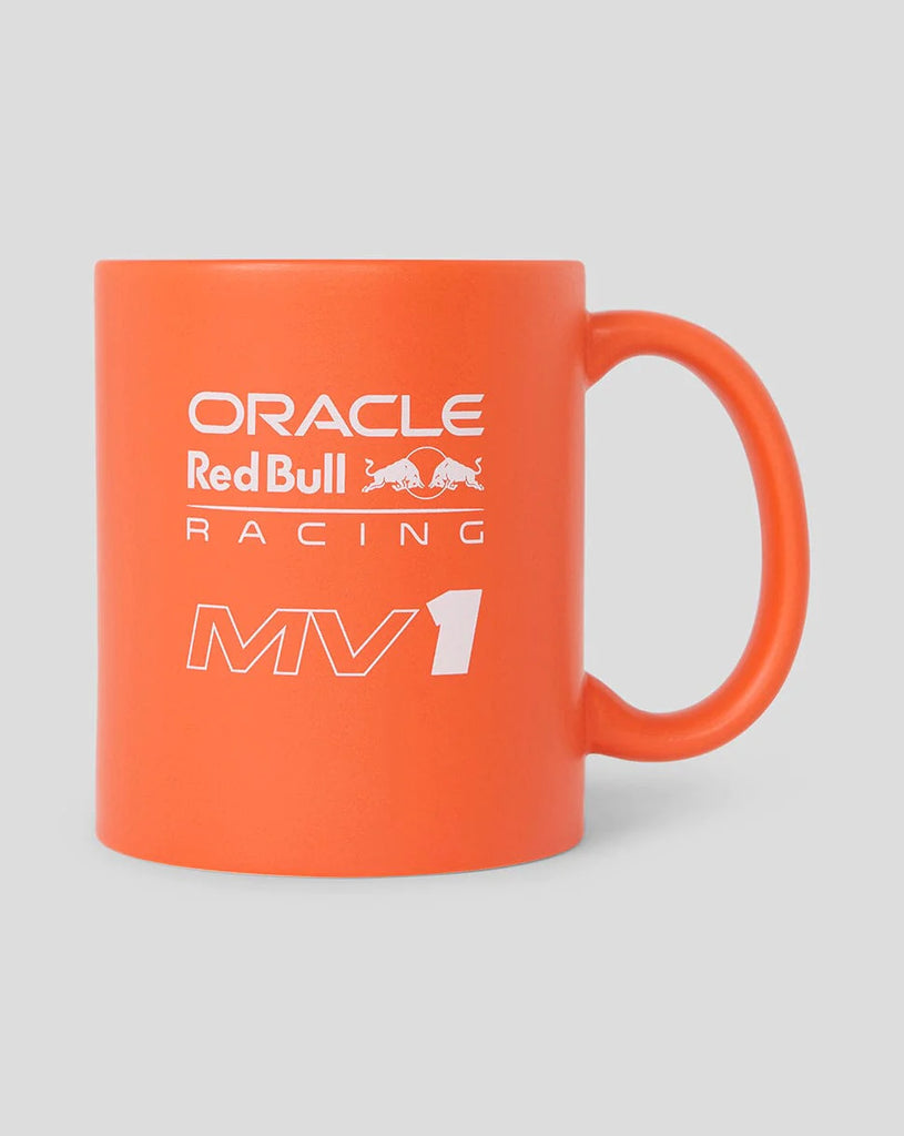 Red Bull Racing F1 Max Verstappen Orange Mug