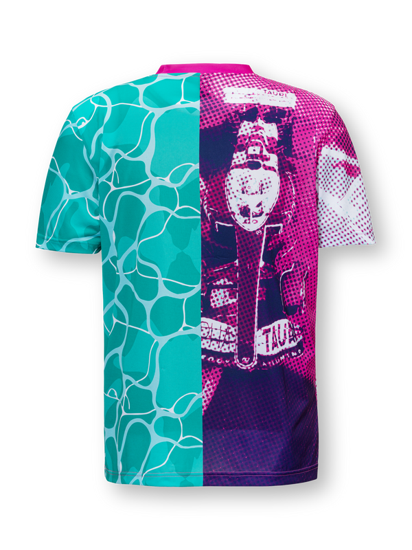 Scuderia AlphaTauri F1 Team Miami GP T-shirt multicolore édition spéciale pour homme