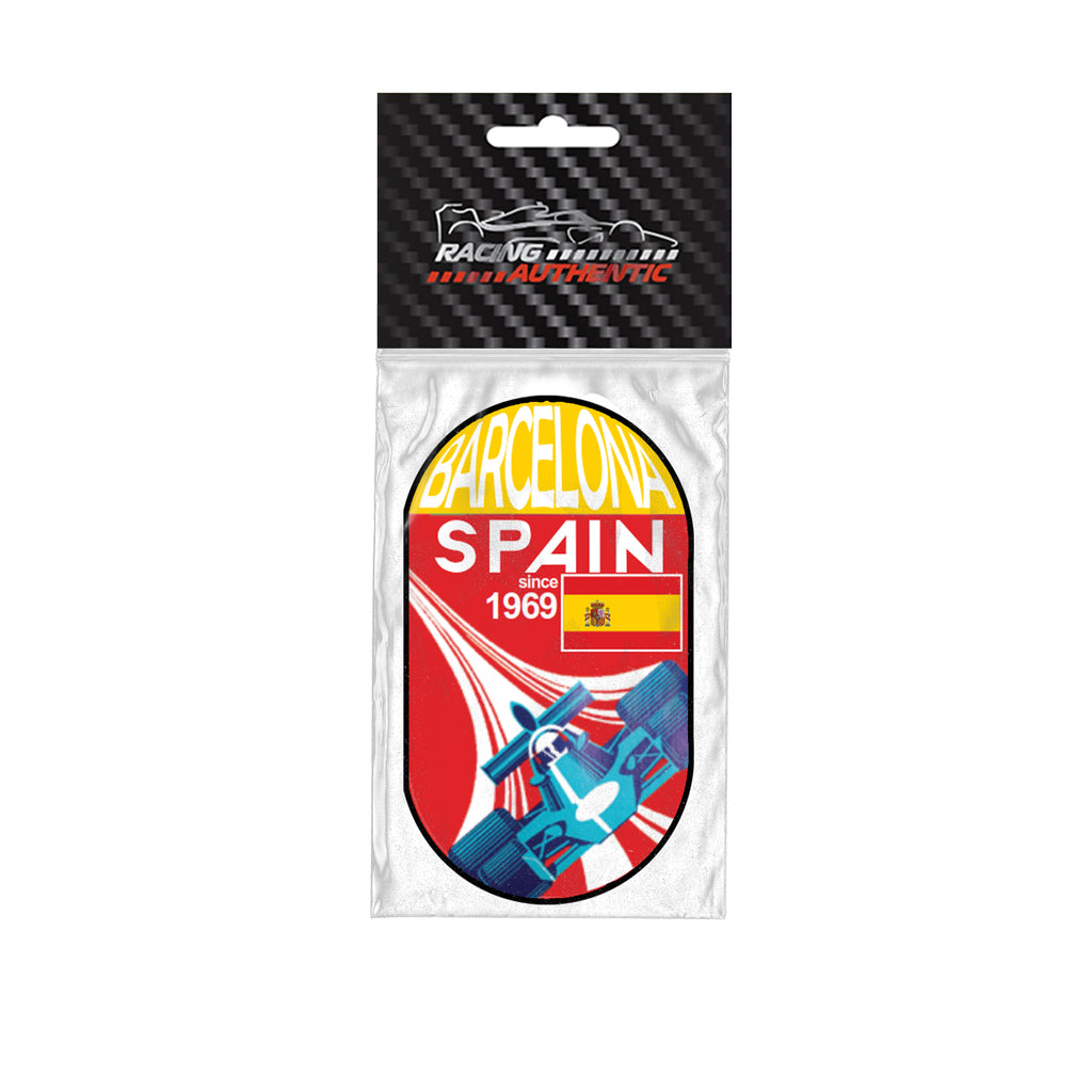 Racing Authentic Barcelona Spain Multicolor Magnet 3