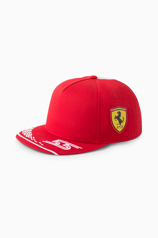 Scuderia Ferrari F1 Unisex Driver Carlos Sainz  Replica Hat 2021