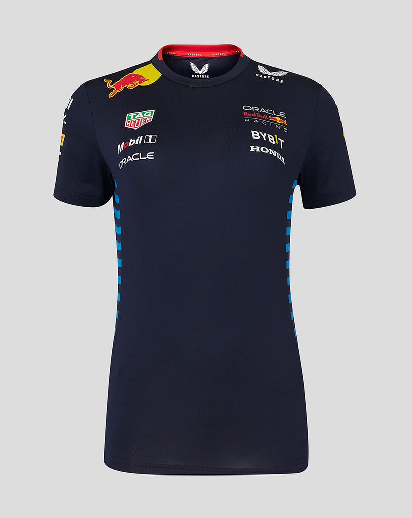 Red Bull Racing F1 Team Womens Night Sky Blue T-shirt