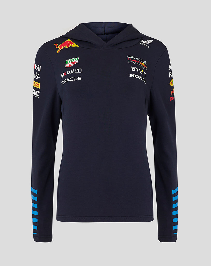 Red Bull Racing F1 Team Womens Pullover Night Sky Blue Hoodie