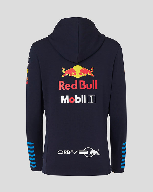 Red Bull Racing F1 Team Womens Pullover Night Sky Blue Hoodie