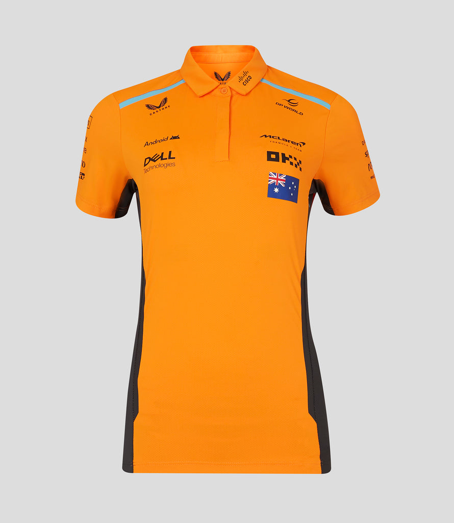 McLaren F1 Womens Driver Oscar Piastri Autumn Glory/Phantom Polo