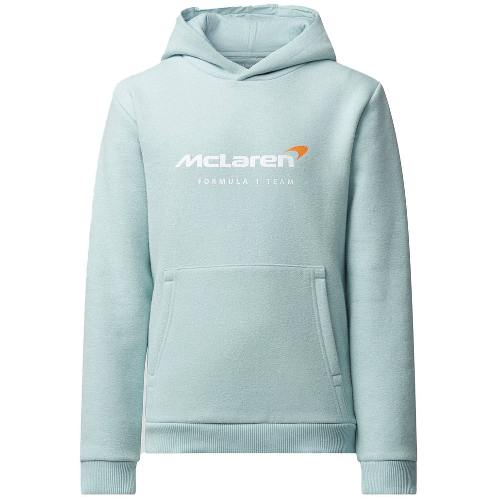 McLaren F1 Team Kids Core Essentials Papaya/Cloud Blue Hoodie