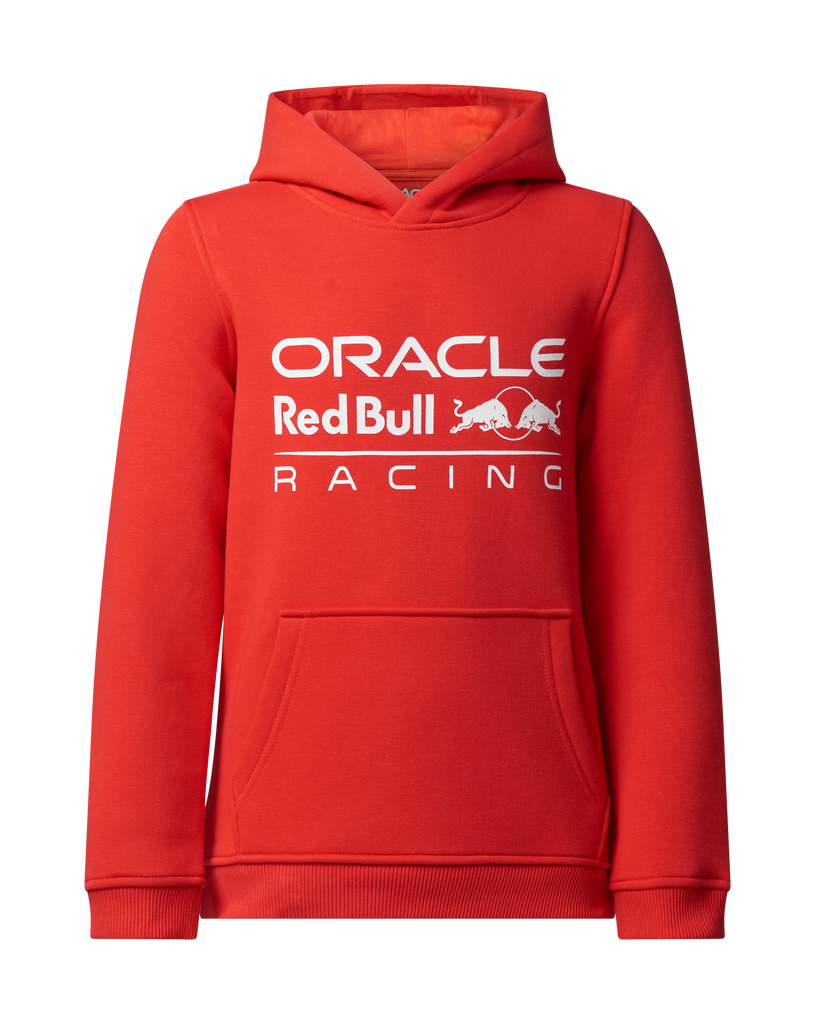 Oracle Red Bull Racing F1 Junior Core Overhead Flame Scarlet/Grey/Night Sky Blue Hoodie