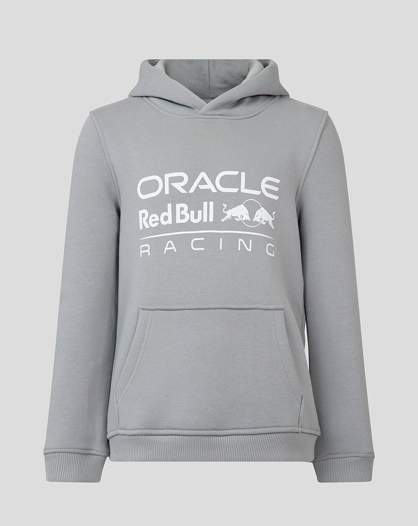 Oracle Red Bull Racing F1 Junior Core Overhead Flame Scarlet/Grey/Night Sky Blue Hoodie