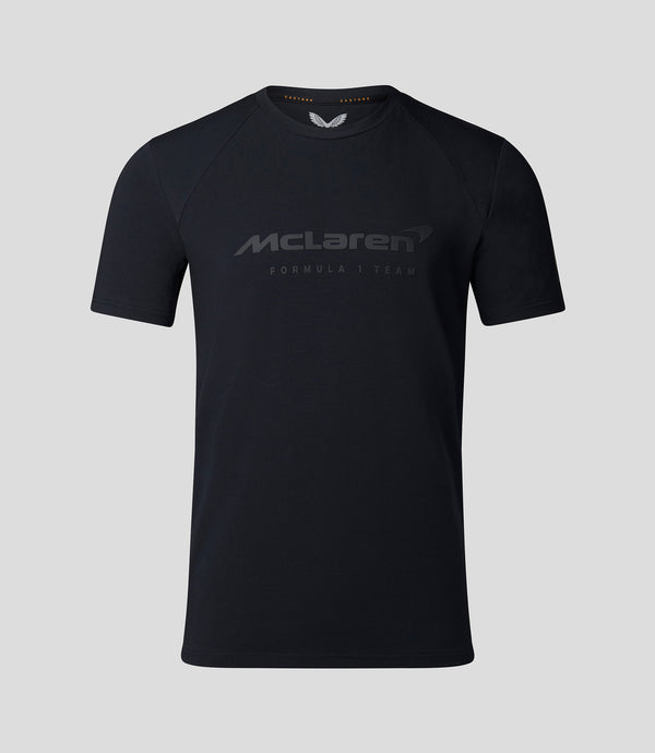 McLaren F1 Official Team Active Dual Brand Fanwear Blanc / Noir / Papaye / Gris foncé / Gris clair / T-shirt Verseau