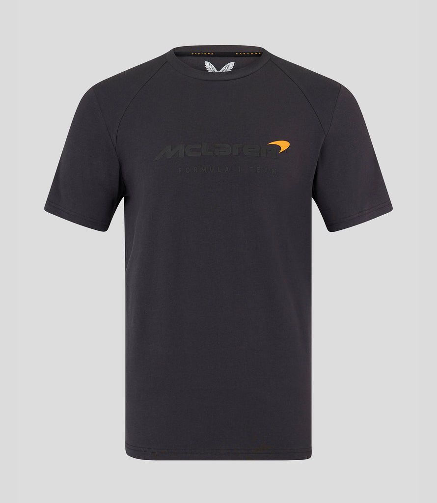 McLaren F1 Official Team Active Dual Brand Fanwear White / Black / Papaya / Dark Grey/ Light Grey/ Aquarius T-shirt