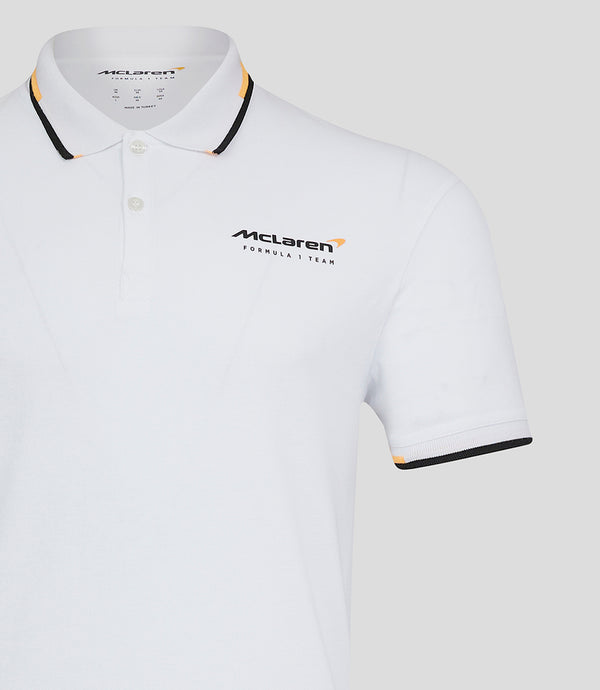 McLaren F1 Official Team Polo blanc pour homme