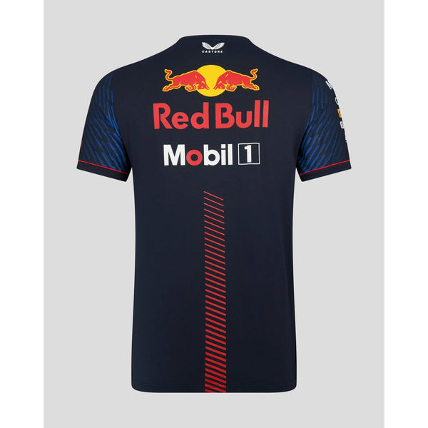 Oracle Red Bull Racing F1 T-shirt bleu ciel nocturne pour hommes