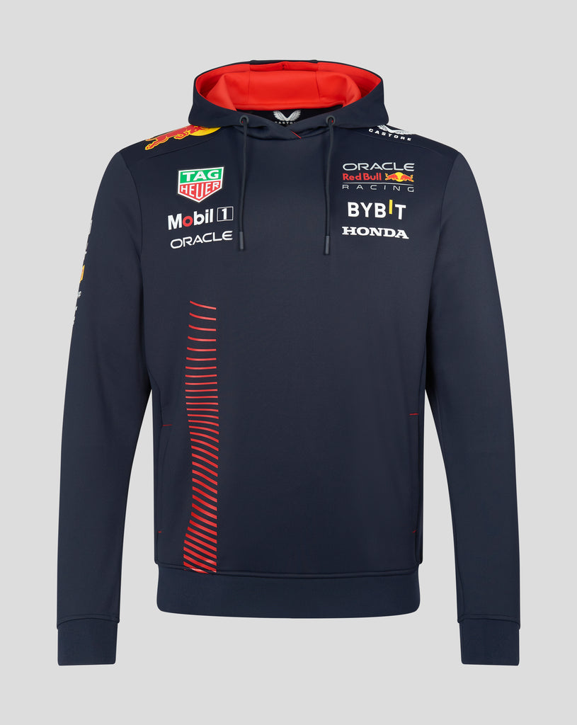 Oracle Red Bull Racing F1 Pull à capuche pour homme Bleu ciel nocturne