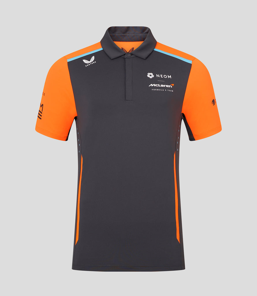 McLaren FE Mens Short Sleeve Autumn Glory/Phantom Polo Shirt