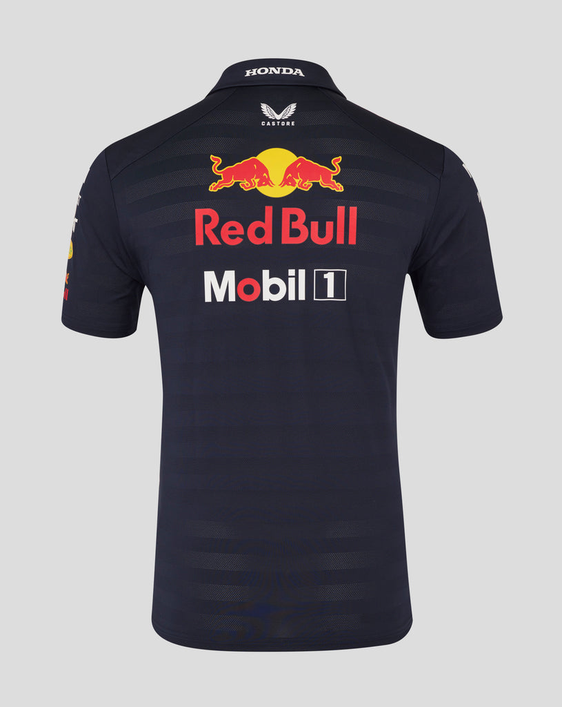 Oracle Red Bull Racing F1 Team Mens Night Sky Blue Polo