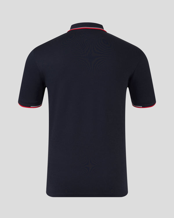 Oracle Red Bull Racing F1 Team Unisex Full Color Logo Night Sky Blue Polo 2025