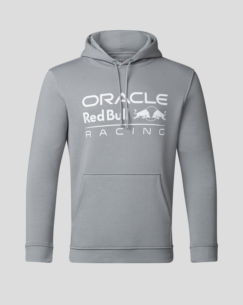 Sweat à capuche unisexe Oracle Red Racing F1 Core Overhead Flame Scarlet/Gris/Night Sky Blue