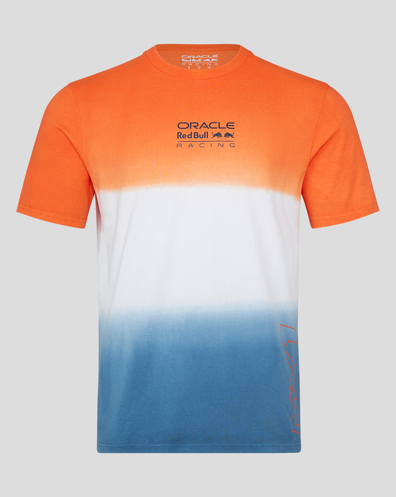 Oracle Red Bull Racing F1 Driver Max Verstappen Exotic Orange/Navy T-Shirt