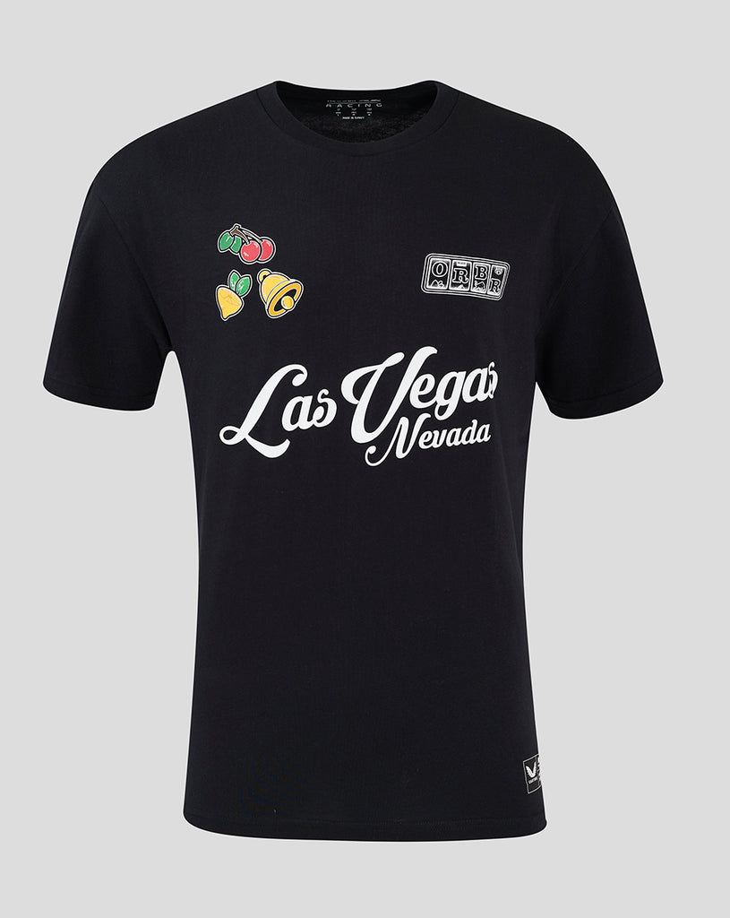 Red Bull Racing Team Unisex Las Vegas Nevada Special Edition Caviar Black T-shirt 2024