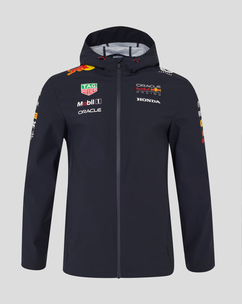 Oracle Red Bull Racing F1 Team Unisex Replica Water Resistant Night Sky Blue Jacket 2025