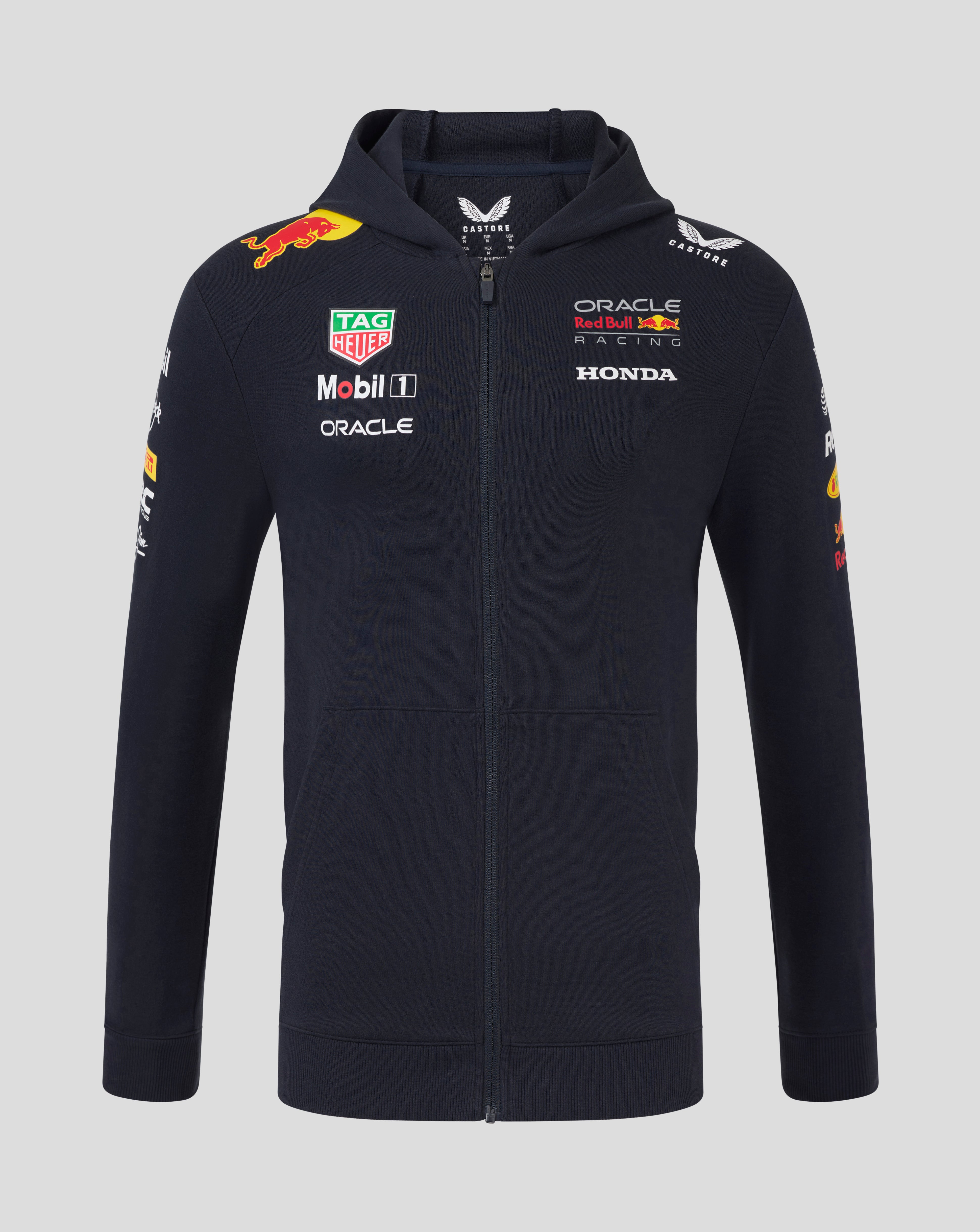 Oracle Red Bull Racing F1 Team Unisex Replica Full Zip Night
