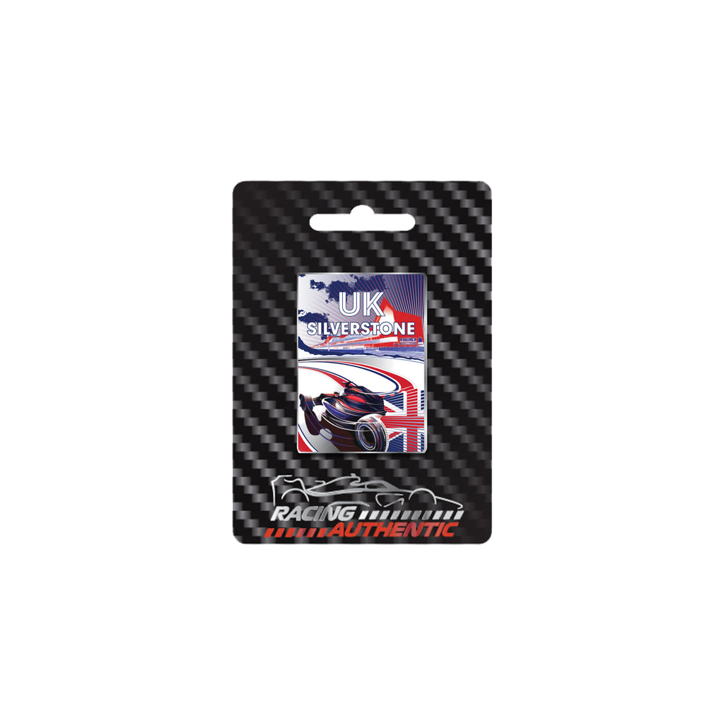 Racing Authentic Silverstone UK Multicolor Pin 4