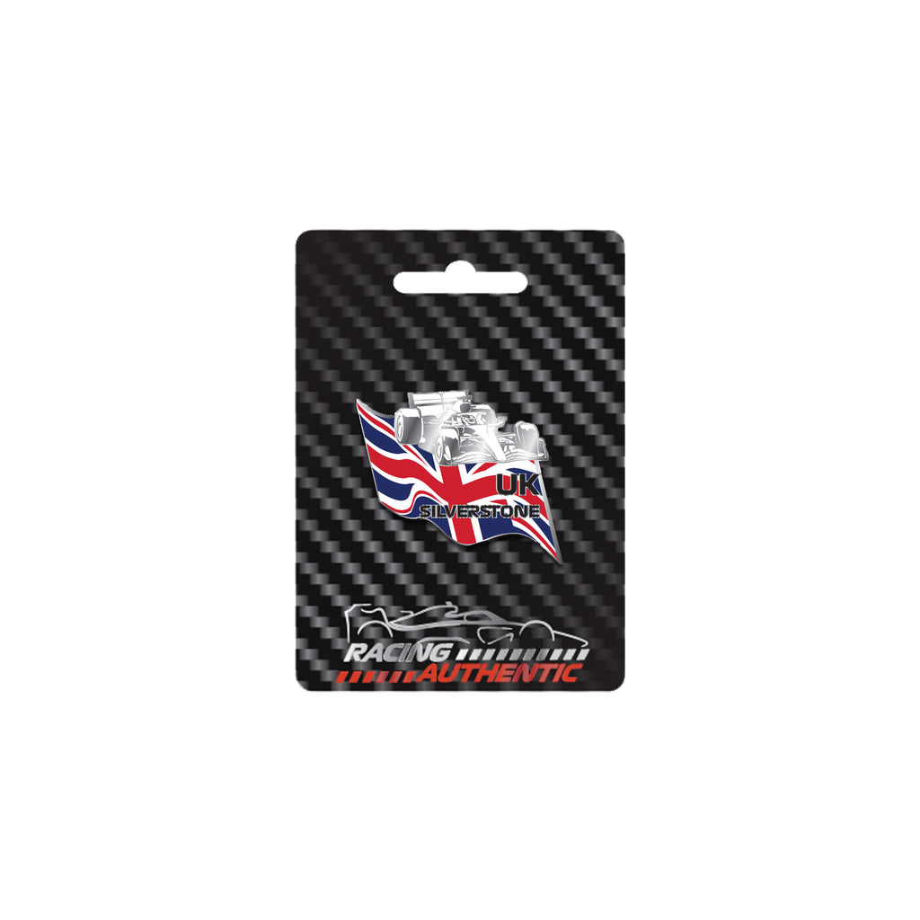 Racing Authentic Silverstone UK Multicolor Pin 1