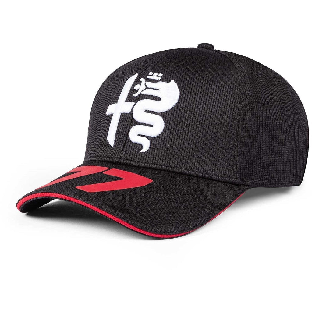 Alfa Romeo Racing F1 Driver Valtteri Bottas #77 Unisex Black Hat