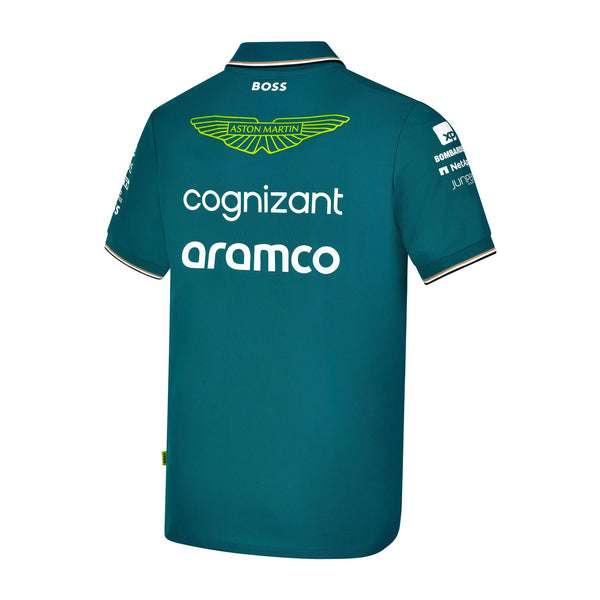 Aston Martin Cognizant F1 Mens Team Green Polo