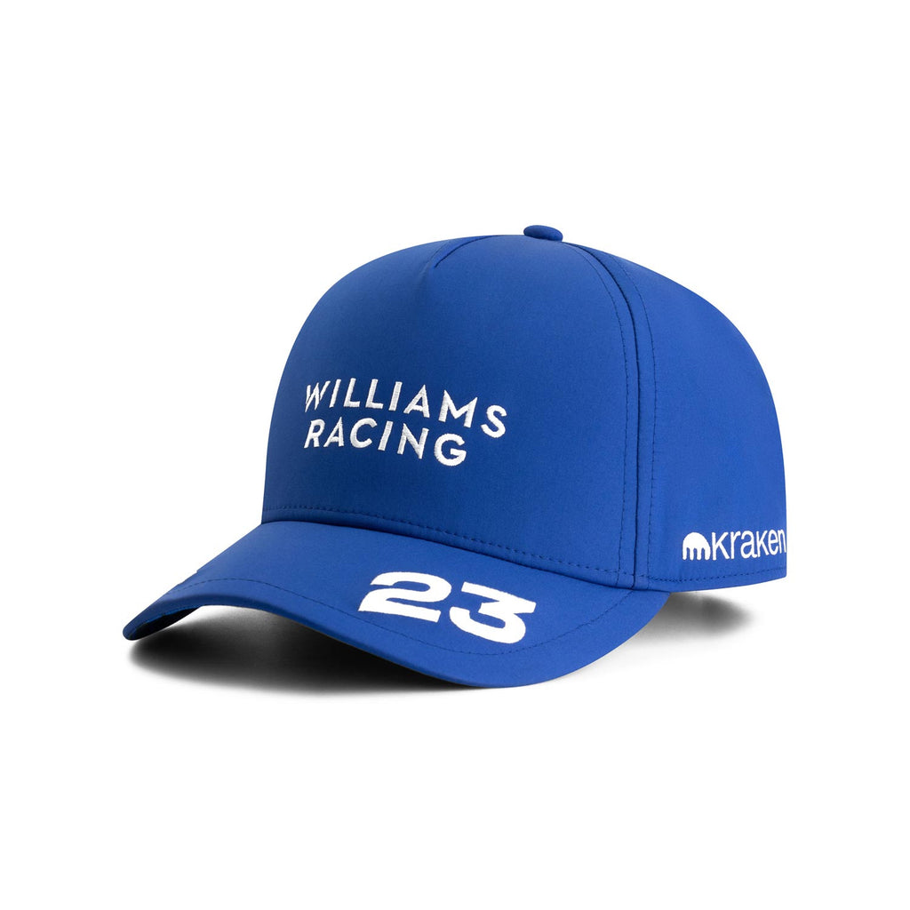 Williams Racing F1 Unisex Driver Alexander Albon Navy Baseball Hat 2025