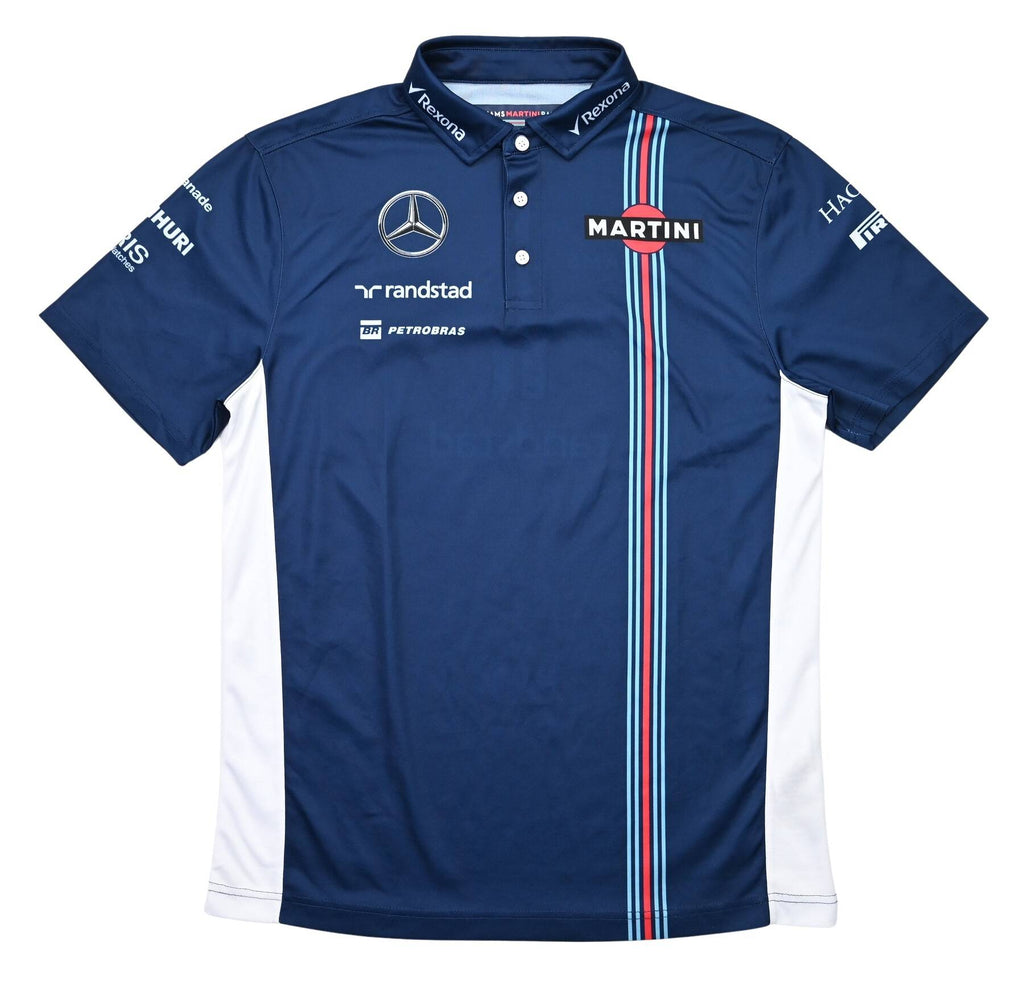 Williams Martini Racing F1 Team Blue Polo Shirt