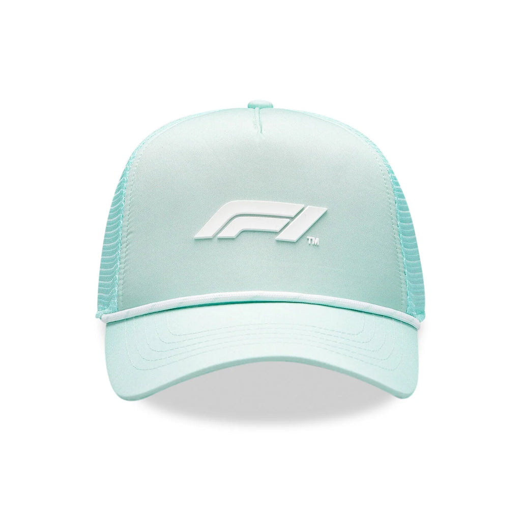 Formula 1 Tech Collection F1 Unisex Pastel  Creole Pink/Orchid Hush/Blue Glass Trucker Hat