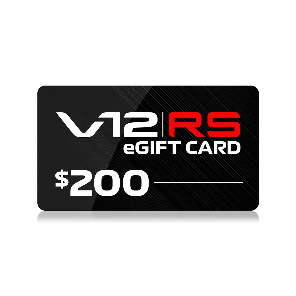 V12 RS Gift Card