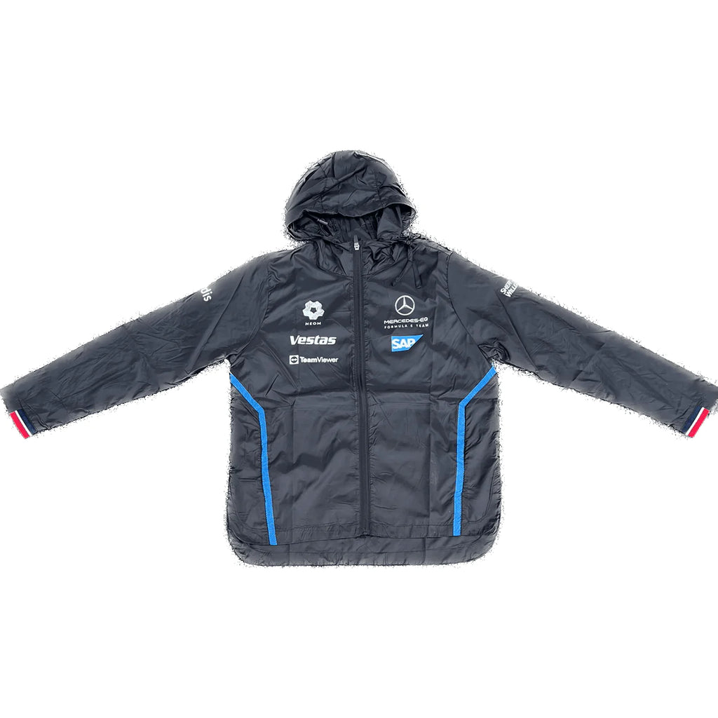 Mercedes-EQ Formula E Unisex Team Rain Black Jacket