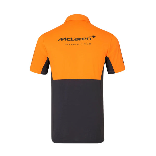 McLaren F1 Team Mens Replica Autumn Glory Polo Shirt