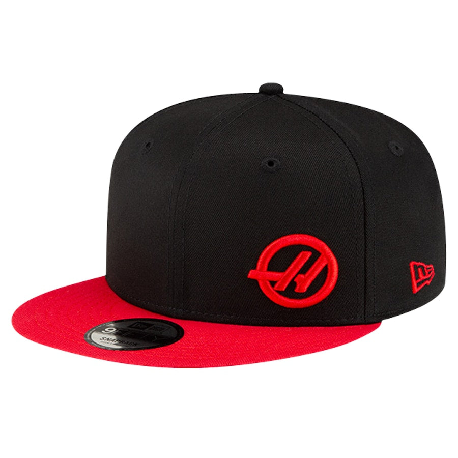 Haas Racing F1 New Era 9fifty Unisex Flat Brim Black Hat