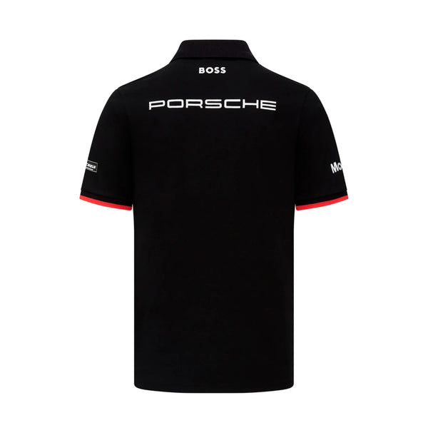 Porsche Motorsport F1 Team Mens BOSS Black Polo 2024