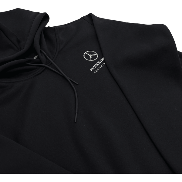 Mercedes Benz EQ Formula E Mens S8 Hooded Black Sweatshirt