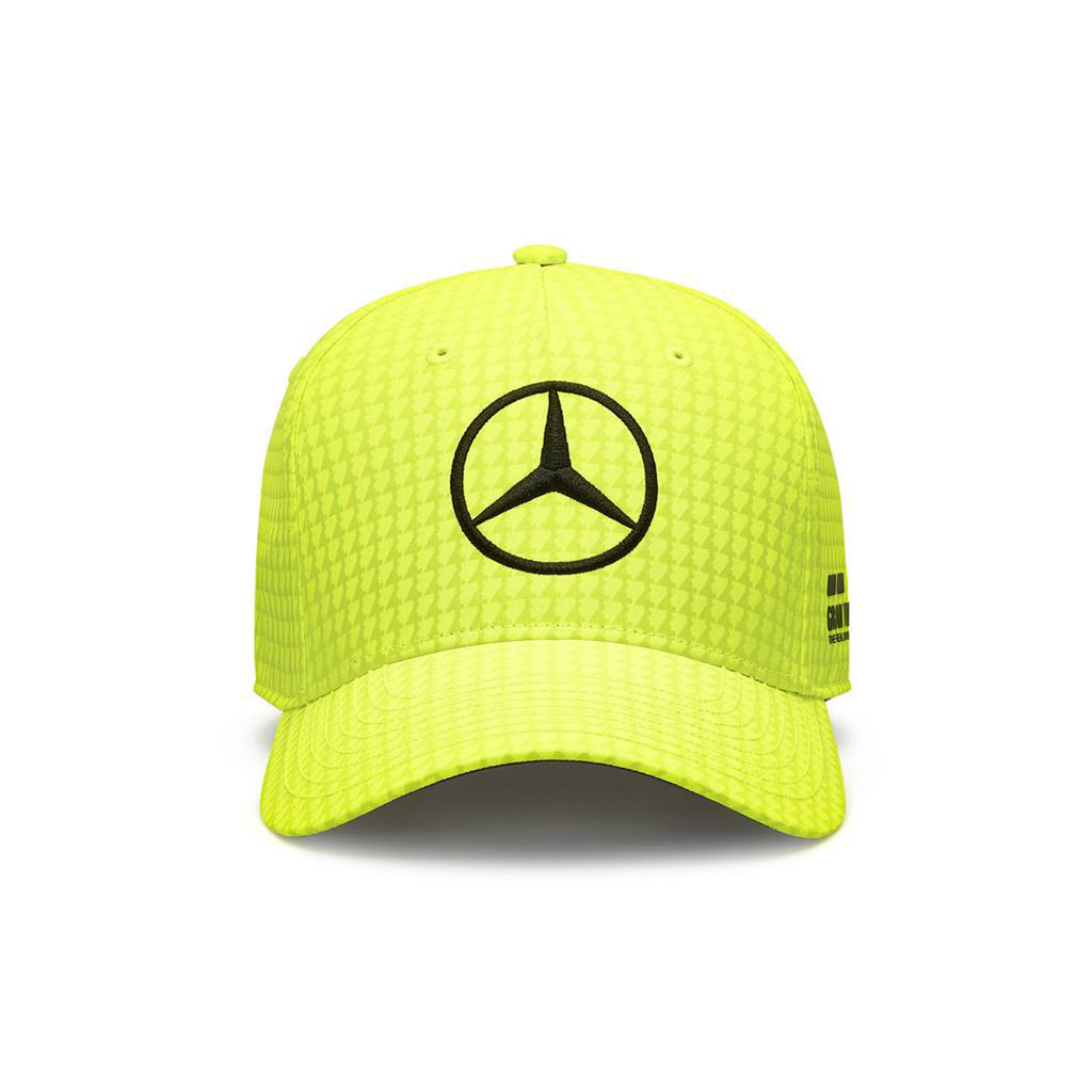 Mercedes AMG F1 Driver Lewis Hamilton Enfants Noir/Blanc/Violet/Vert Chapeau 