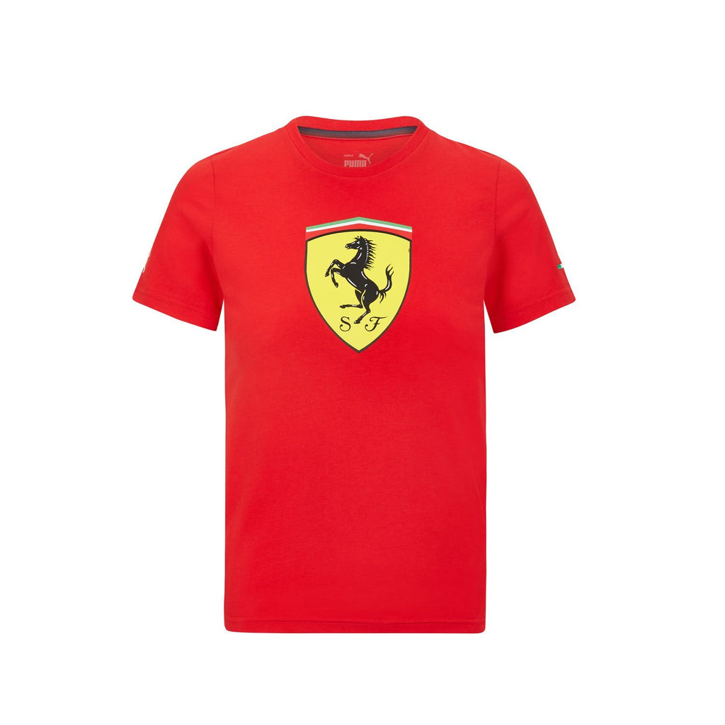 Scuderia Ferrari F1 Mens Puma Large Logo Red T-Shirt