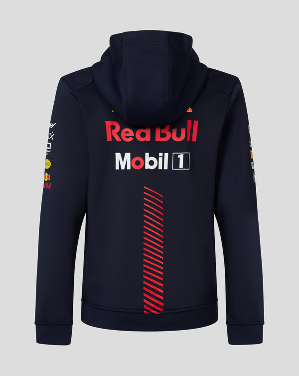 Oracle Red Bull Racing F1 Junior full Zip Night Sky Blue Hoodie